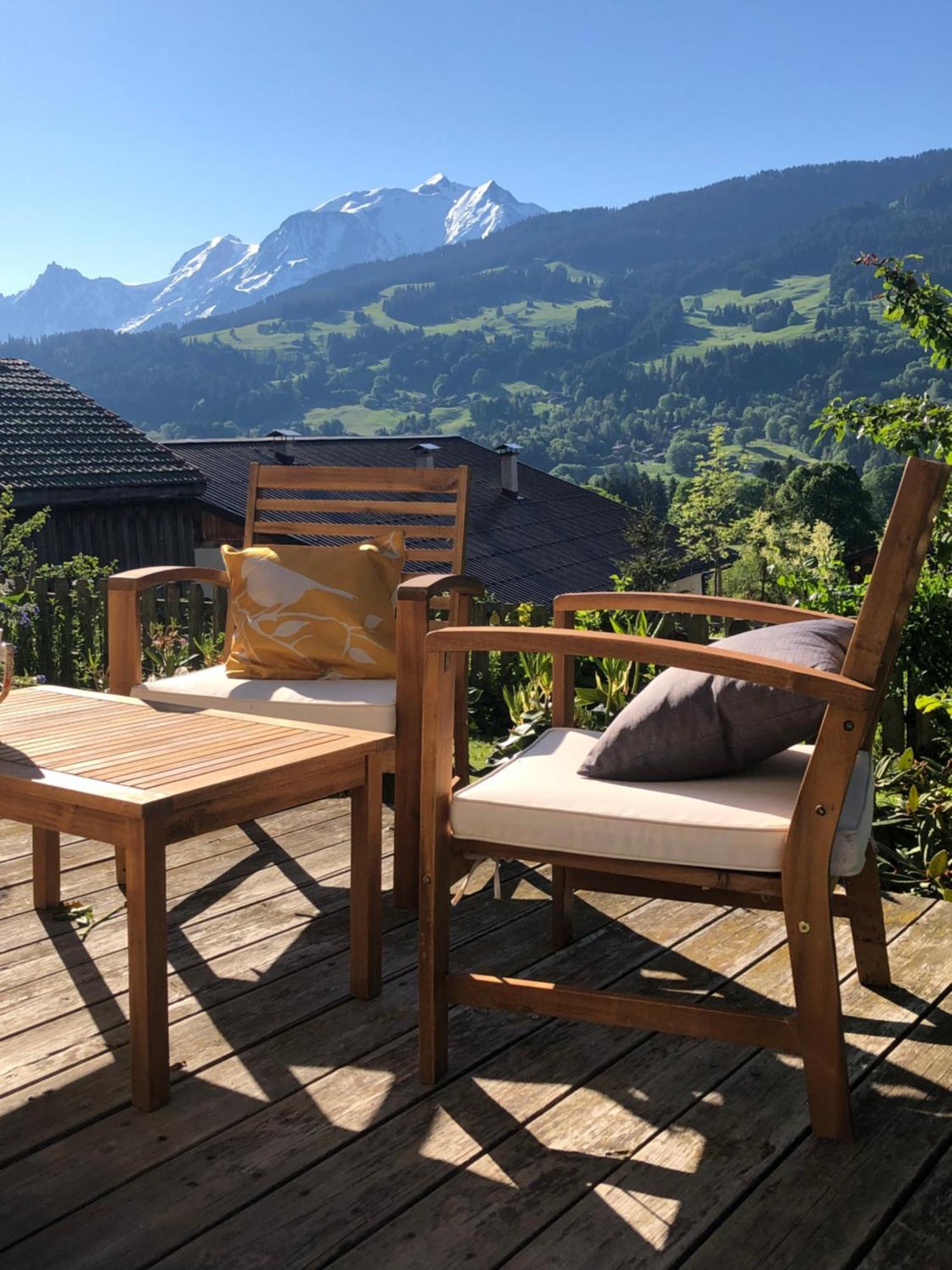 Chalet A Megeve-Vauvray - Grands Appartements , Vue Mont Blanc Demi-Quartier Ngoại thất bức ảnh
