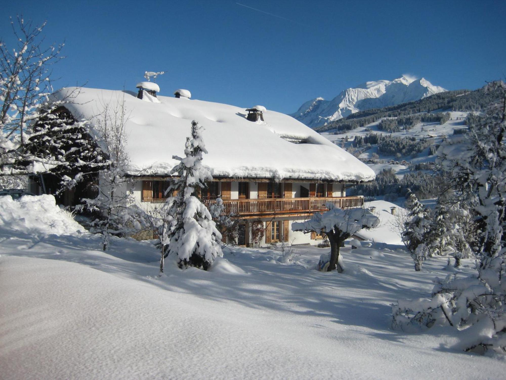 Chalet A Megeve-Vauvray - Grands Appartements , Vue Mont Blanc Demi-Quartier Ngoại thất bức ảnh