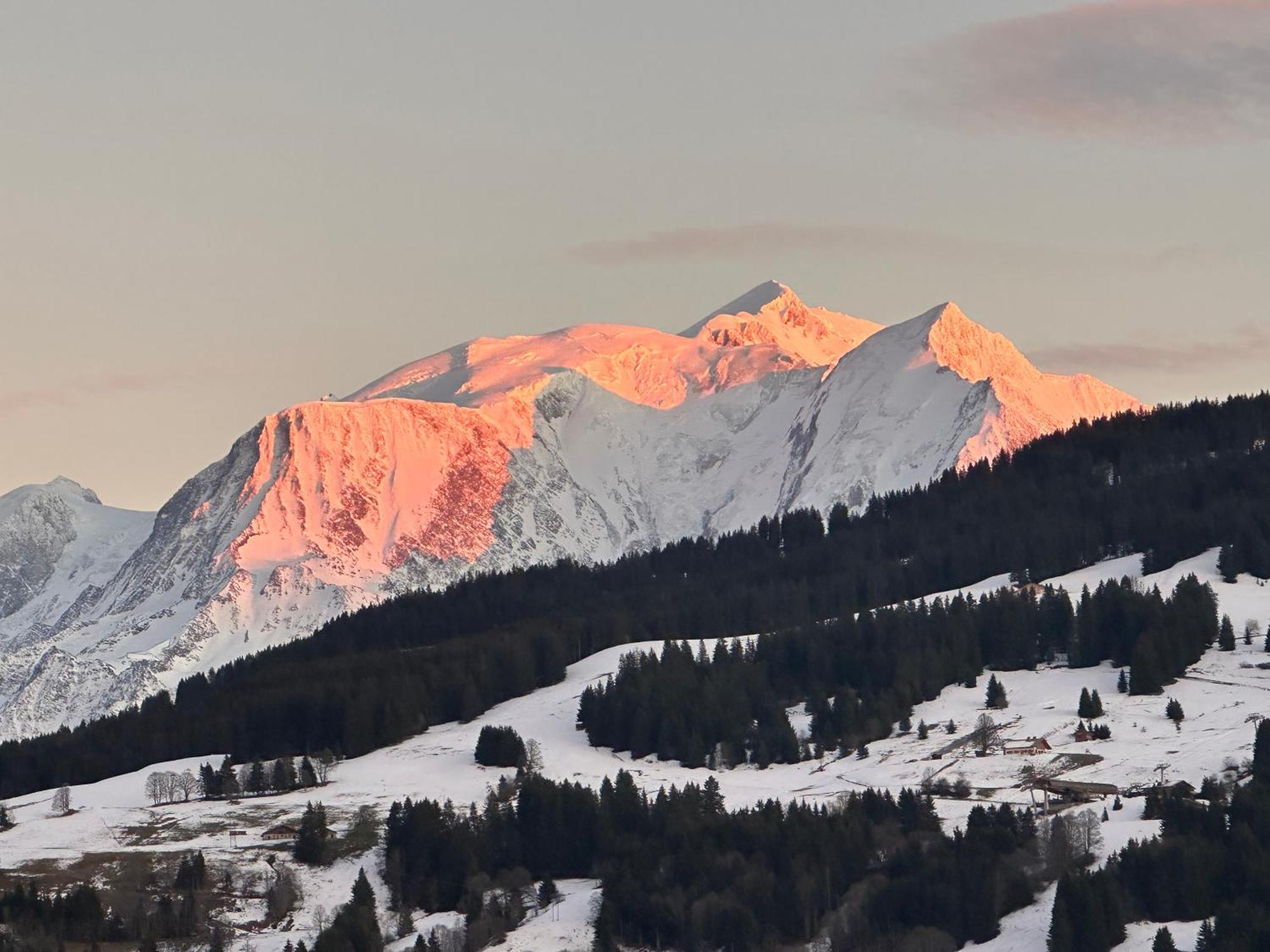 Chalet A Megeve-Vauvray - Grands Appartements , Vue Mont Blanc Demi-Quartier Ngoại thất bức ảnh
